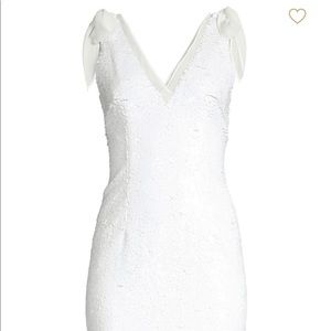 Aidan Mattox Sequin & Chiffon Dress Sz 2